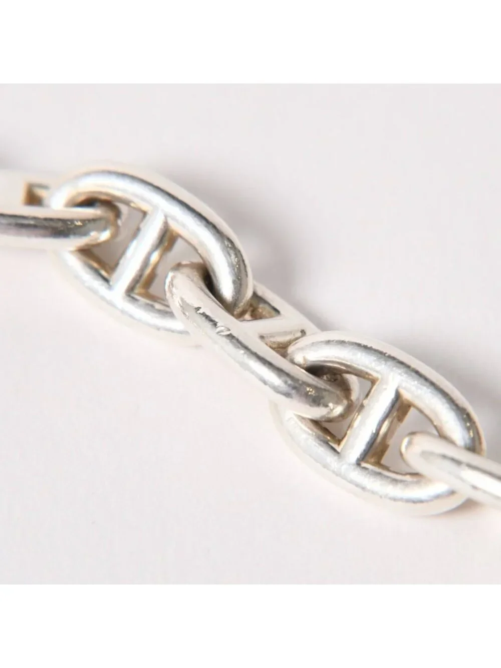 Hermes Chaine D'ancre MM Bracelet 15 Links 925 Sterling Silver
